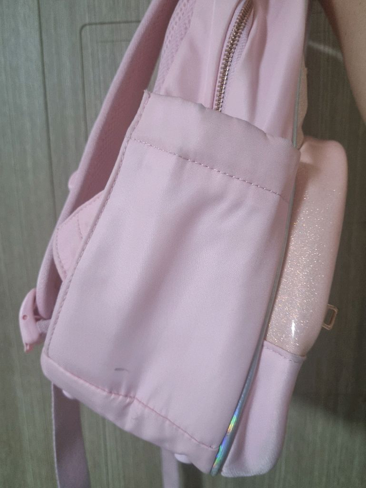 뉴발란스키즈 아동 8-10세 투명몰드블링 백팩 핑크--5