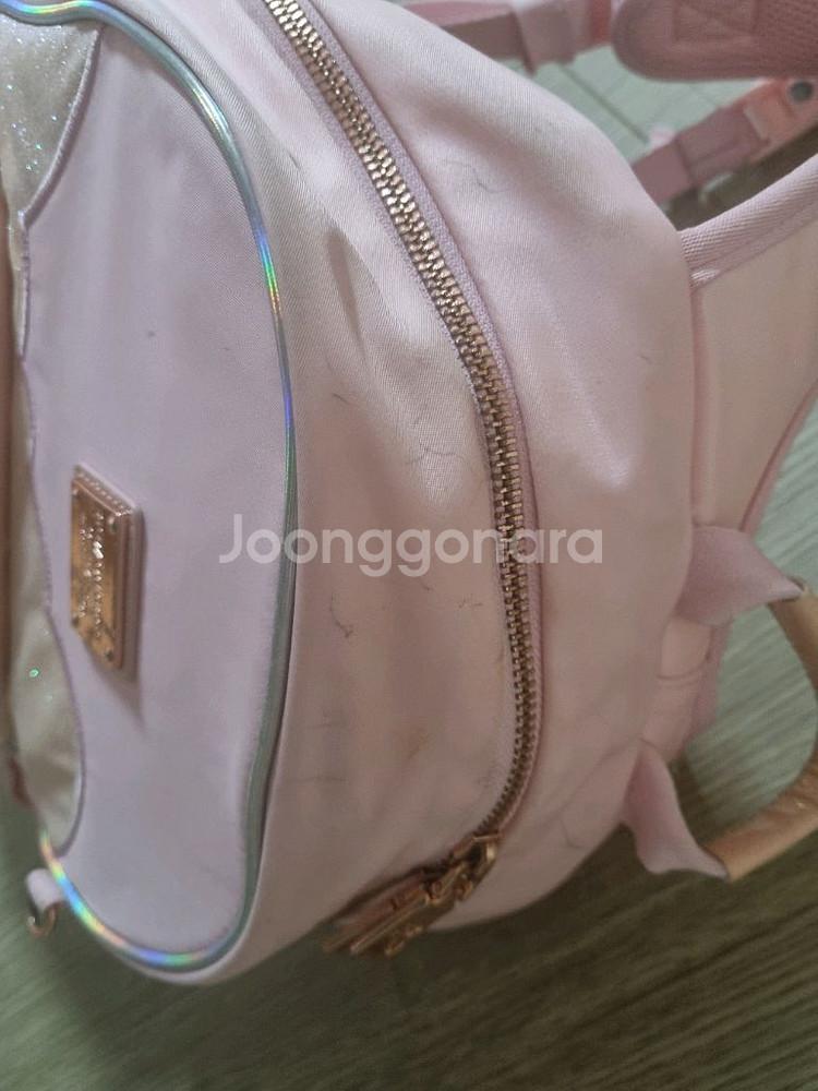 뉴발란스키즈 아동 8-10세 투명몰드블링 백팩 핑크--3