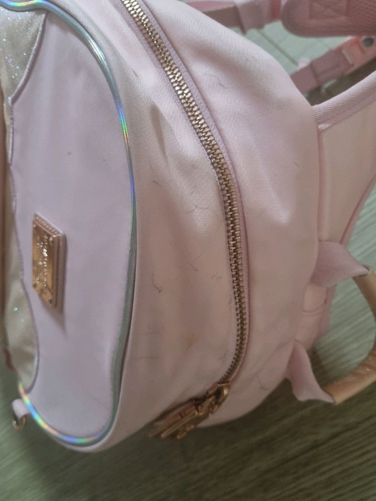 뉴발란스키즈 아동 8-10세 투명몰드블링 백팩 핑크--3