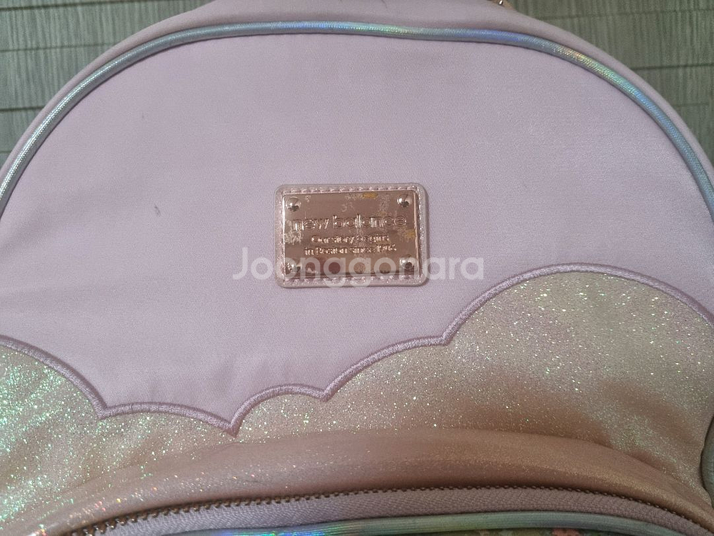 뉴발란스키즈 아동 8-10세 투명몰드블링 백팩 핑크--4