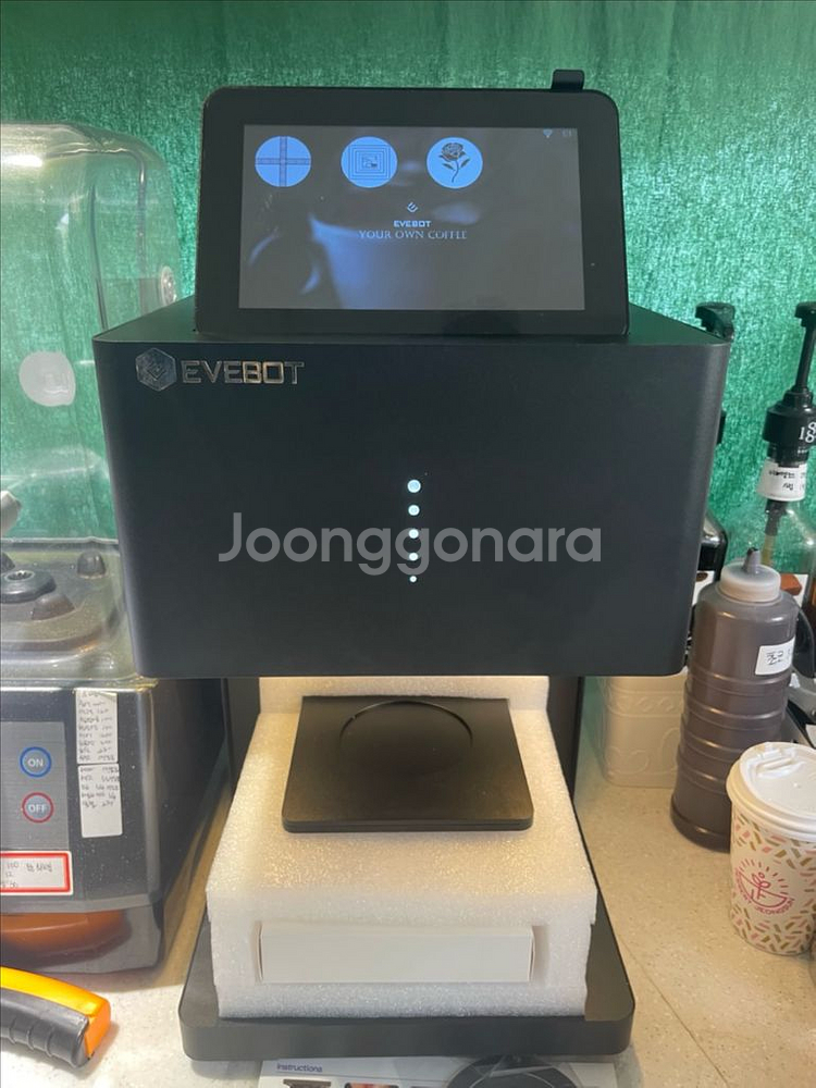 이브봇 라떼아트 프린터 라떼아트기계--4