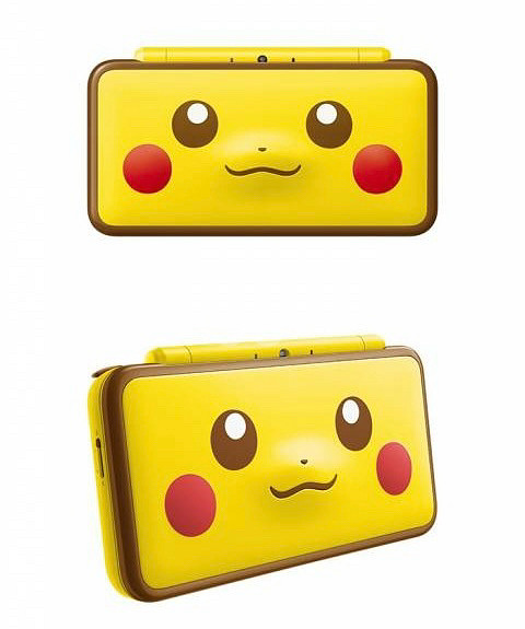 뉴(New) 닌텐도 2DS XL 피카츄 에디션 한정판--0