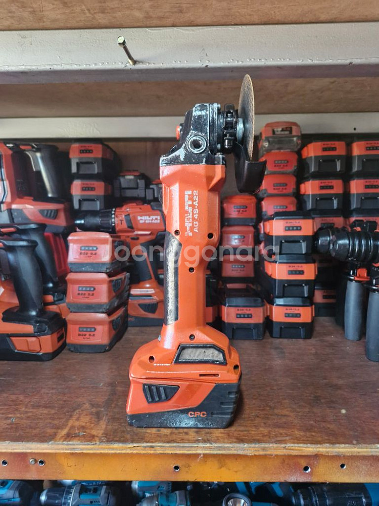 [HILTI]힐티충전그라인더AG4S A22 속도조절.5--0