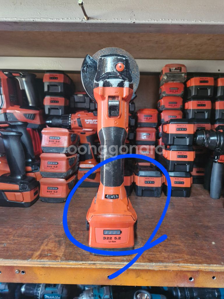 [HILTI]힐티충전그라인더AG4S A22 속도조절.5--3