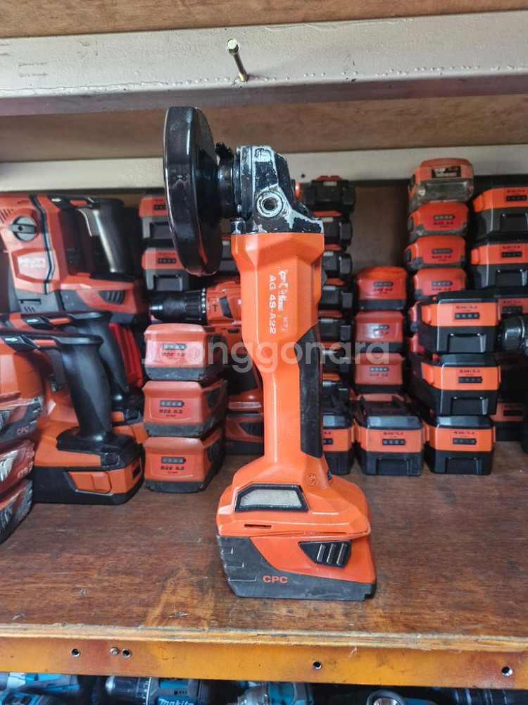 [HILTI]힐티충전그라인더AG4S A22 속도조절.5--4