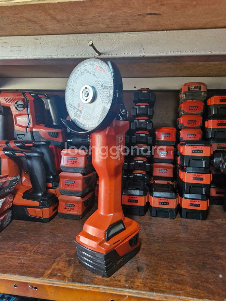 [HILTI]힐티충전그라인더AG4S A22 속도조절.5--5