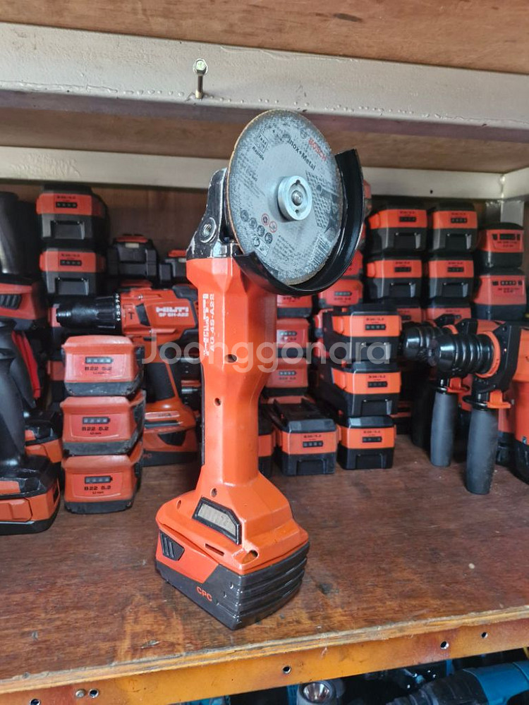 [HILTI]힐티충전그라인더AG4S A22 속도조절.5--6