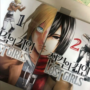 진격의거인 외전 로스트걸즈 만화책 일괄