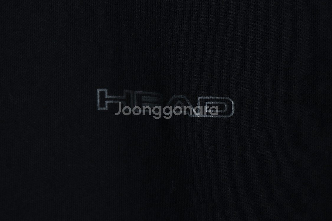 (L) 헤드 반팔 티셔츠 블랙 올드스쿨--4