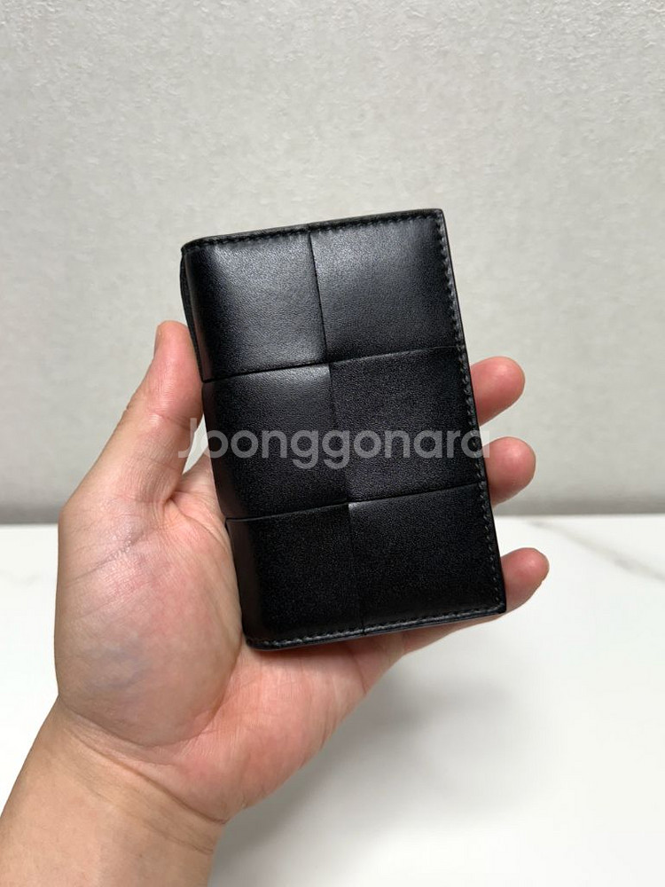 (크림/새상품)보테가베네타 플랩 오거나이저 카드지갑--3