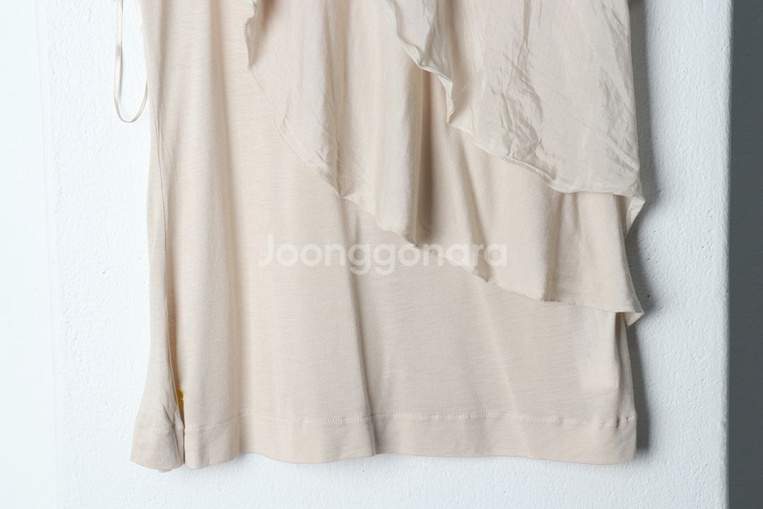W(L) 브랜드빈티지 반팔 티셔츠 마시모두띠 작은오염--3