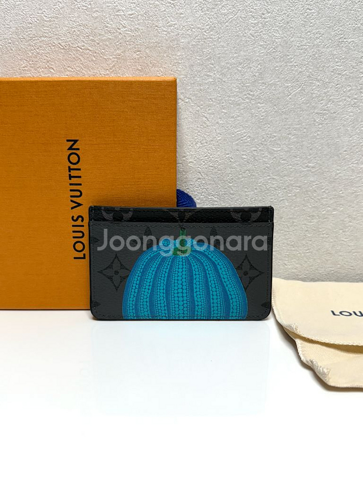 (한정판/A급)루이비통X야오이 쿠사마 모노그램 카드지갑--0