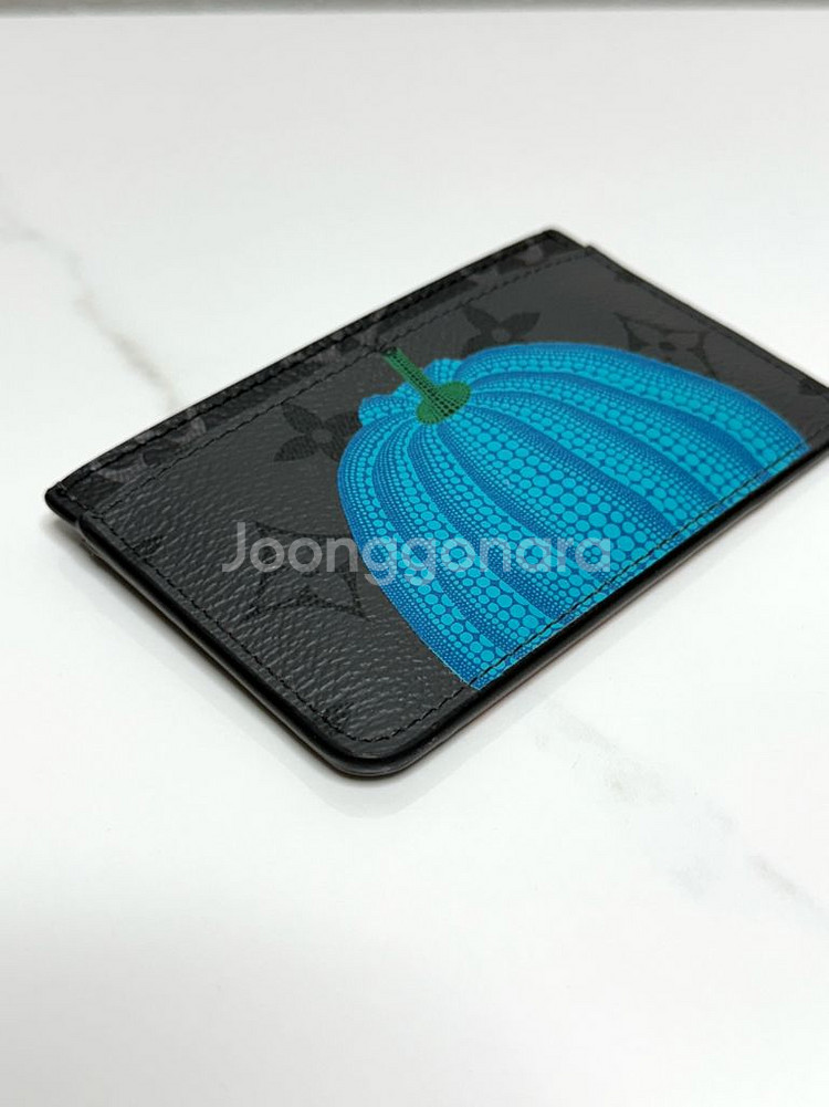 (한정판/A급)루이비통X야오이 쿠사마 모노그램 카드지갑--4