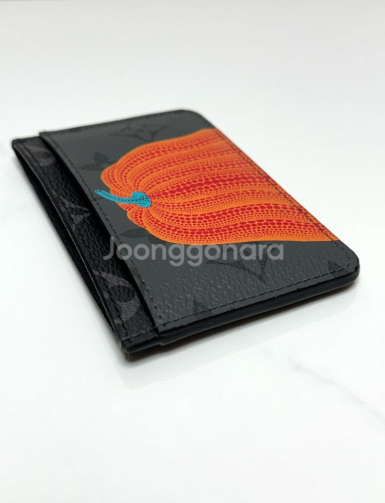 (한정판/A급)루이비통X야오이 쿠사마 모노그램 카드지갑--6