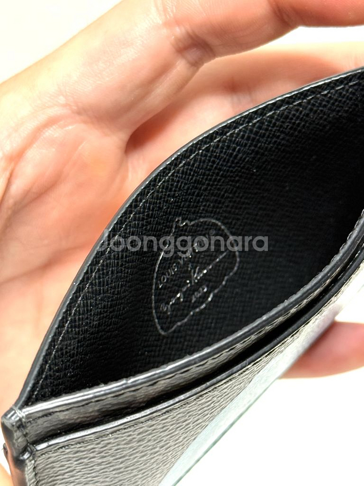 (한정판/A급)루이비통X야오이 쿠사마 모노그램 카드지갑--8