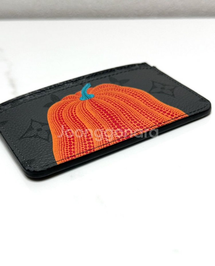 (한정판/A급)루이비통X야오이 쿠사마 모노그램 카드지갑--7