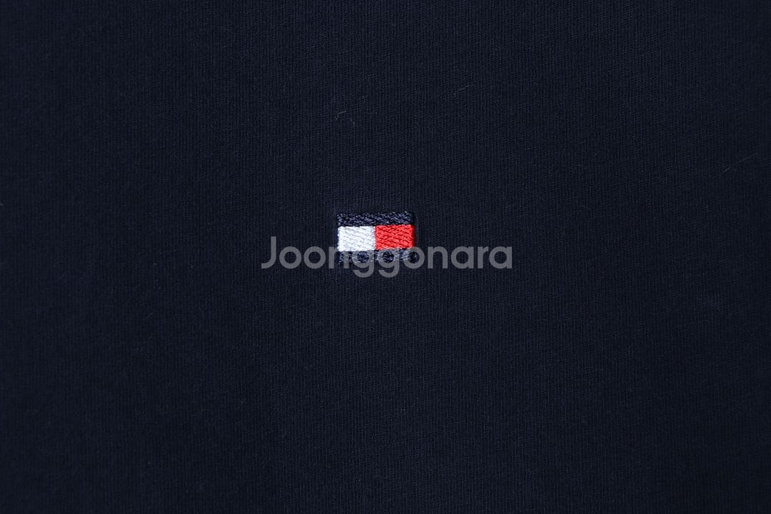(L-XL) 타미힐피거 반팔 티셔츠 네이비 올드스쿨--4