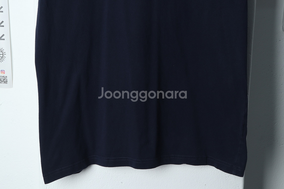 (L-XL) 타미힐피거 반팔 티셔츠 네이비 올드스쿨--3