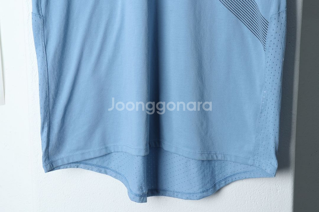 (XL) 나이키 반팔 티셔츠 사용감 런닝 블루--3
