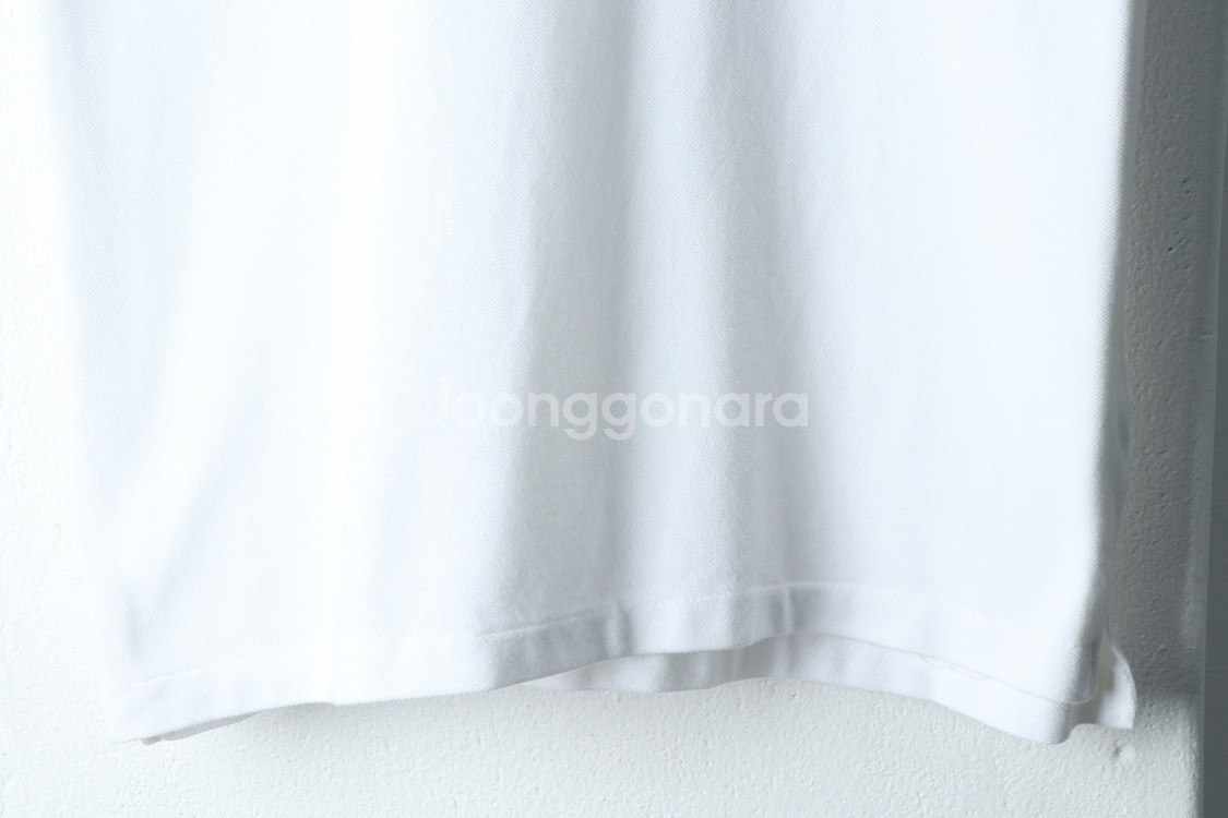 (M-L) 폴로 랄프로렌 반팔 카라 티셔츠 화이트--3