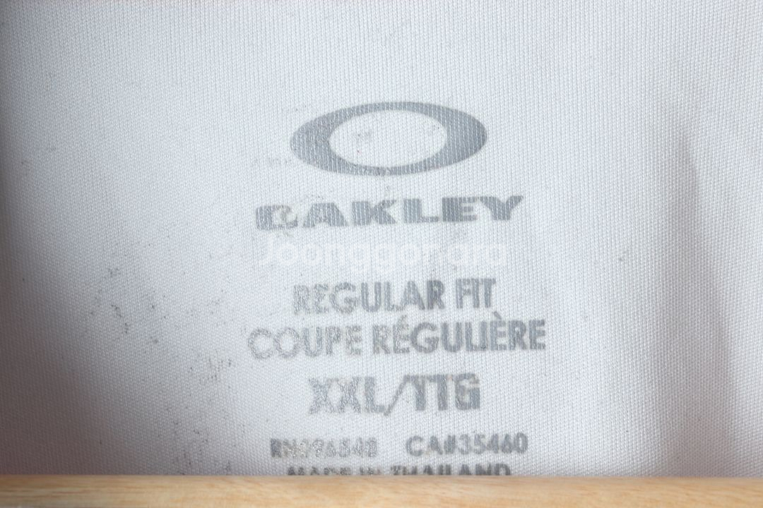 (2XL) 오클리 반팔 카라 티셔츠 빅사이즈 작은오염--7