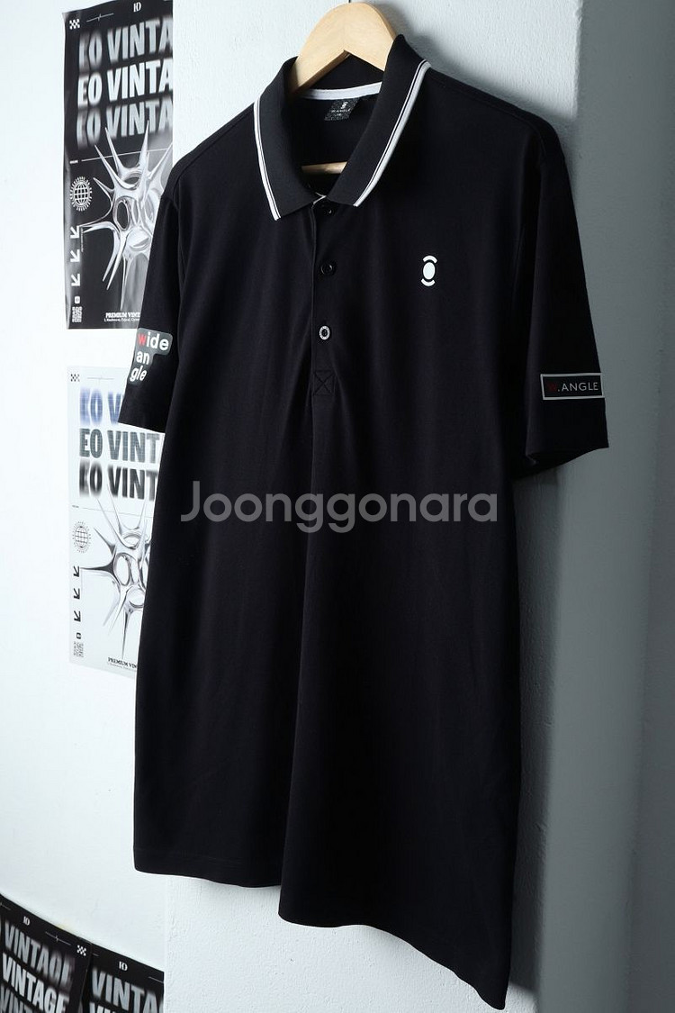 (2XL) 와이드앵글 반팔 카라 티셔츠 빅사이즈 골프--0