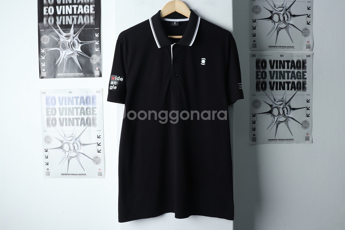 (2XL) 와이드앵글 반팔 카라 티셔츠 빅사이즈 골프--1