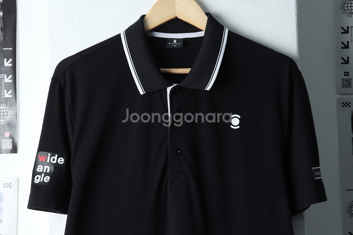 (2XL) 와이드앵글 반팔 카라 티셔츠 빅사이즈 골프--2