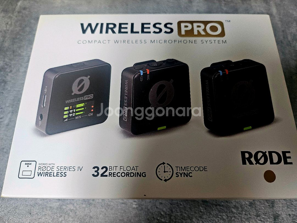 로데 wireless pro 새상품--0