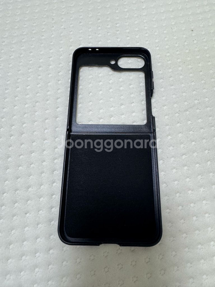 브리즈피 플립6 블랙피레임 미러케이스 실버--4