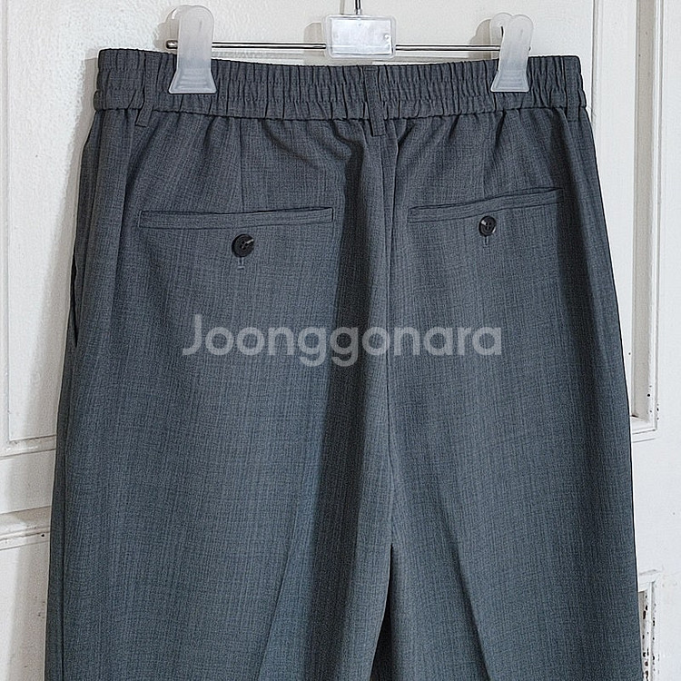[새옷]남성슬랙스34 여름바지 정장팬츠 밴딩바지 쿨맥스--1
