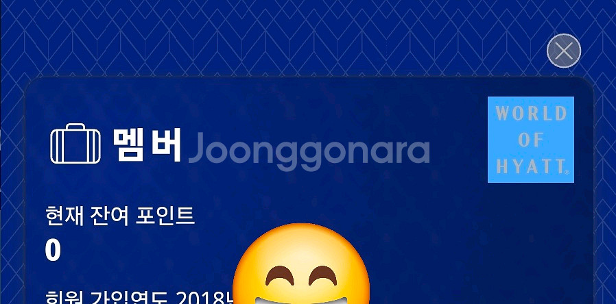 하얏트 포인트 25만 삽니다--0