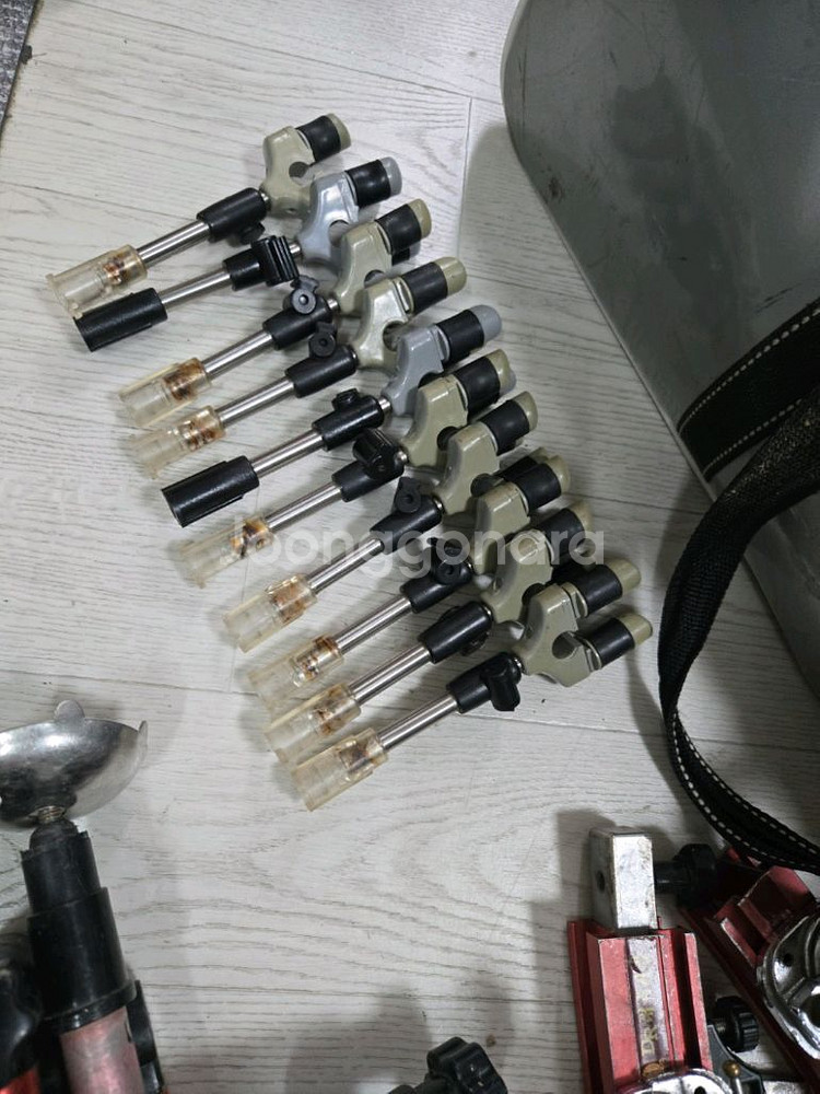 대륙 10단 낚시받침틀+자립다리--4