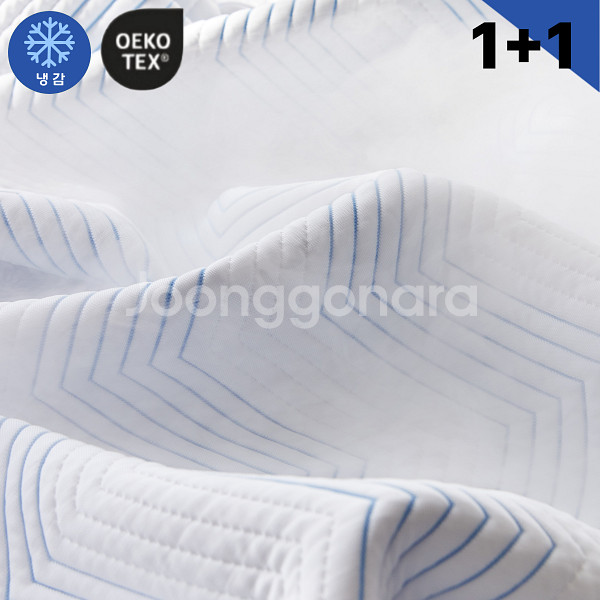 어바웃코지 - 썸머웨이브 냉감패드 1+1 Q사이즈--1