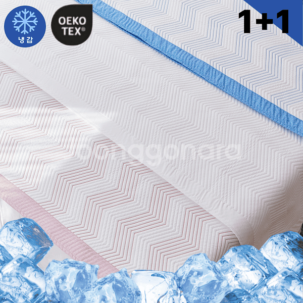 어바웃코지 - 썸머웨이브 냉감패드 1+1 K사이즈--1