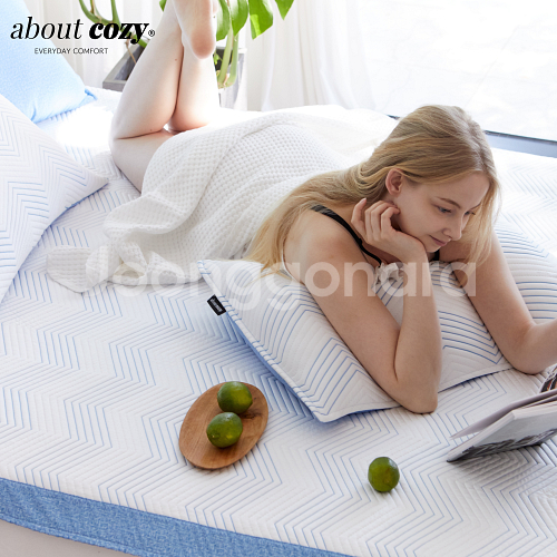 어바웃코지 - 썸머웨이브 냉감패드 1+1 K사이즈--2