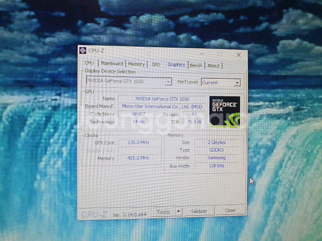 지포스 msi gtx 1050 2g 그래픽카드--6