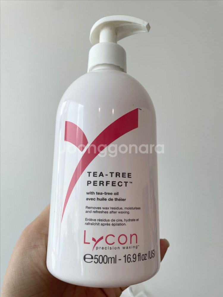 라이콘 프리왁싱오일 티트리퍼펙트오일 수드로션 500ml--4