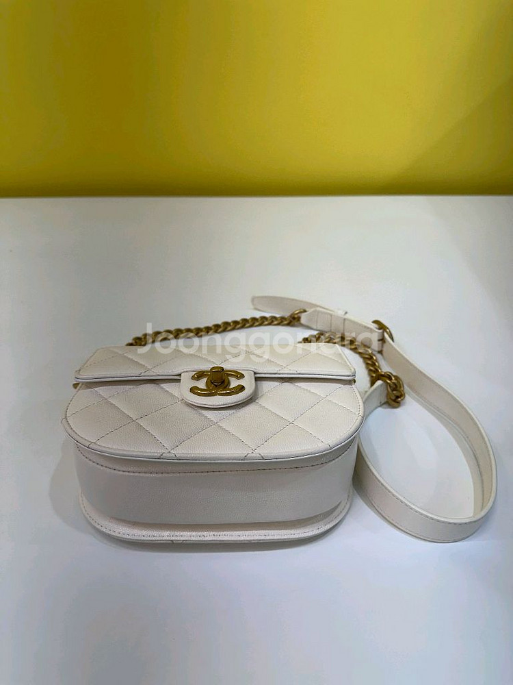 샤넬 캐비어 미니 메신저백 AS2484--3