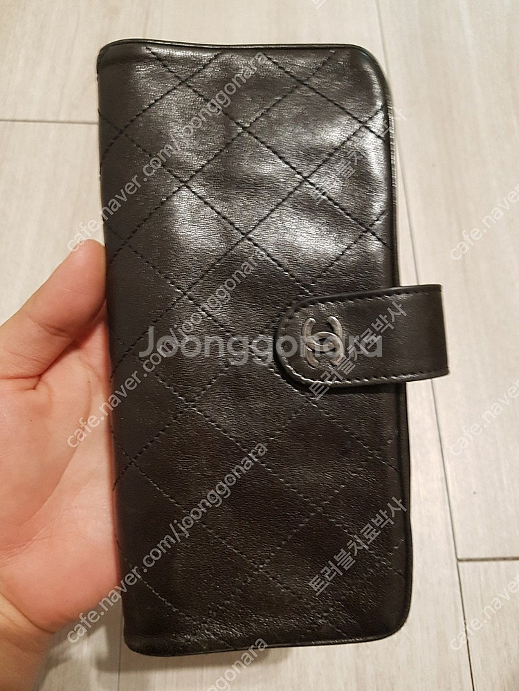 정품 샤넬 여성 장지갑--0