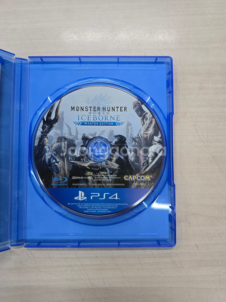 # 플스4(PS4) 몬스터 헌터 월드 아이스본 마스터--6