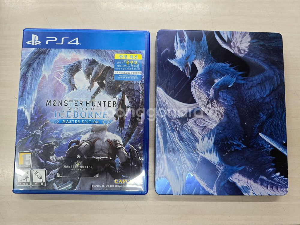 # 플스4(PS4) 몬스터 헌터 월드 아이스본 마스터--2