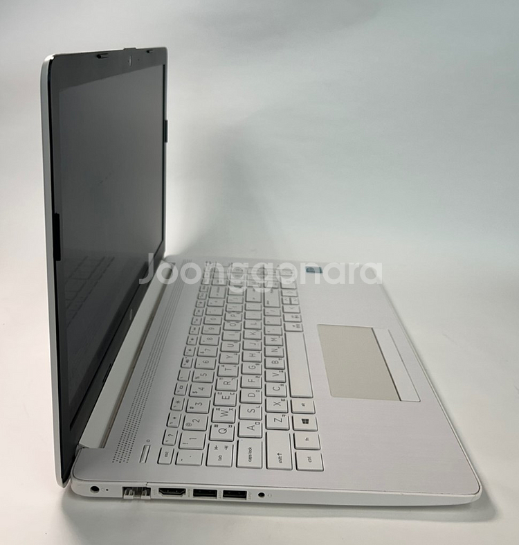 HP 15.6in FHD 화이트 가성비 사무용 노트북--2