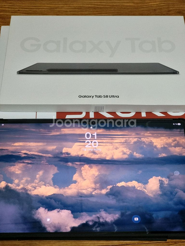 갤럭시 탭 S8 울트라 24년 생산분--0