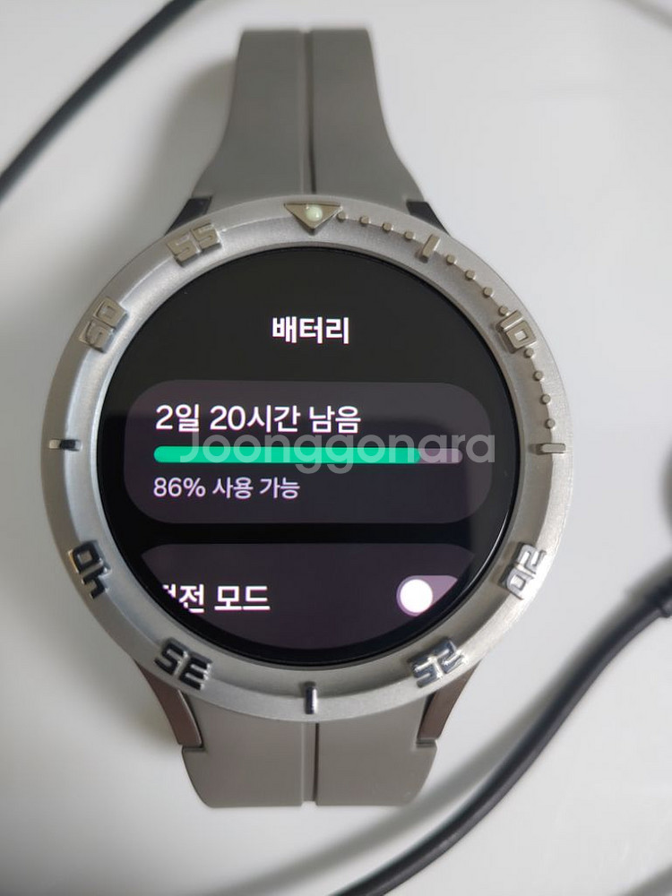 갤럭시 워치5 프로 lte 그레이 티타늄--1