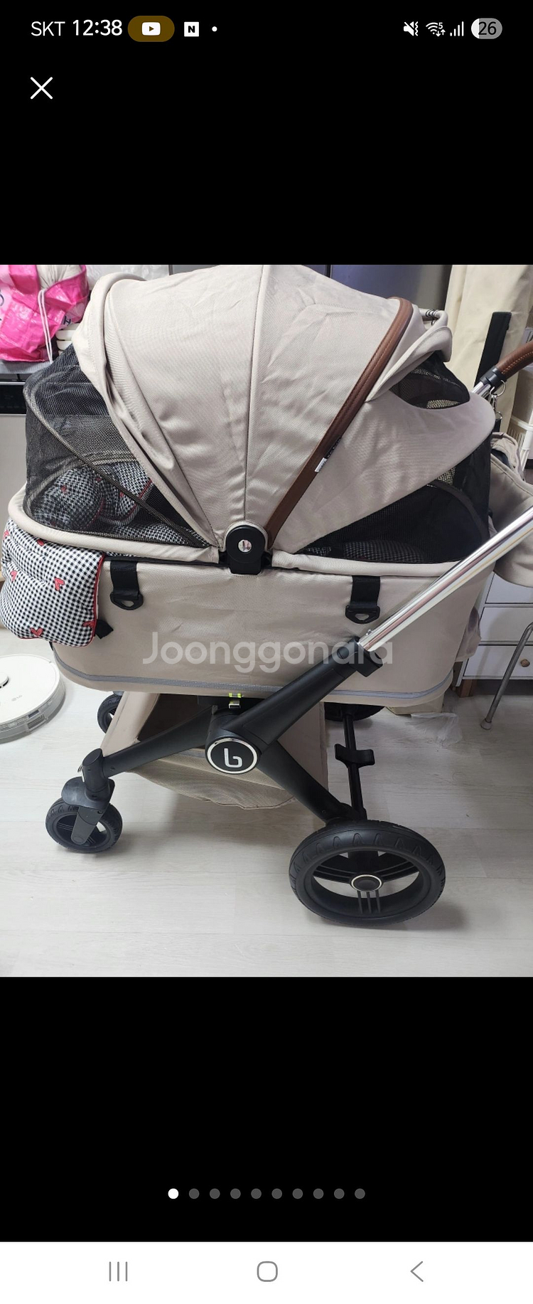 반려동물 낫쏘빅 파트라슈 디럭스 강아지 유모차--0