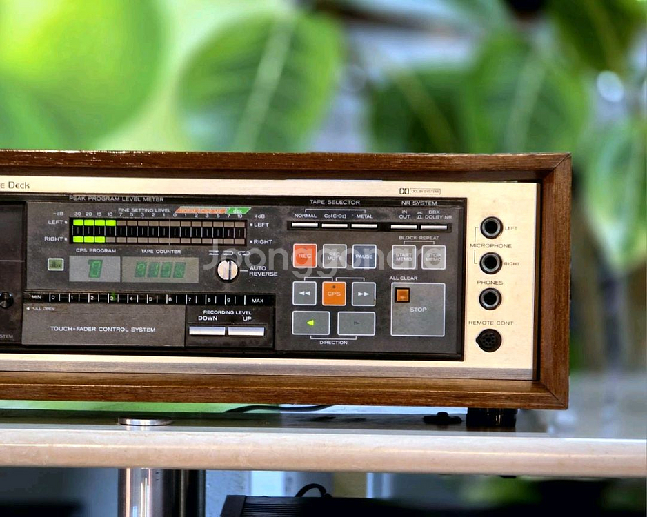 TEAC 티악 3헤드 고급 빈티지 카세트데크--6