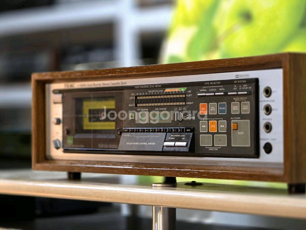 TEAC 티악 3헤드 고급 빈티지 카세트데크--7