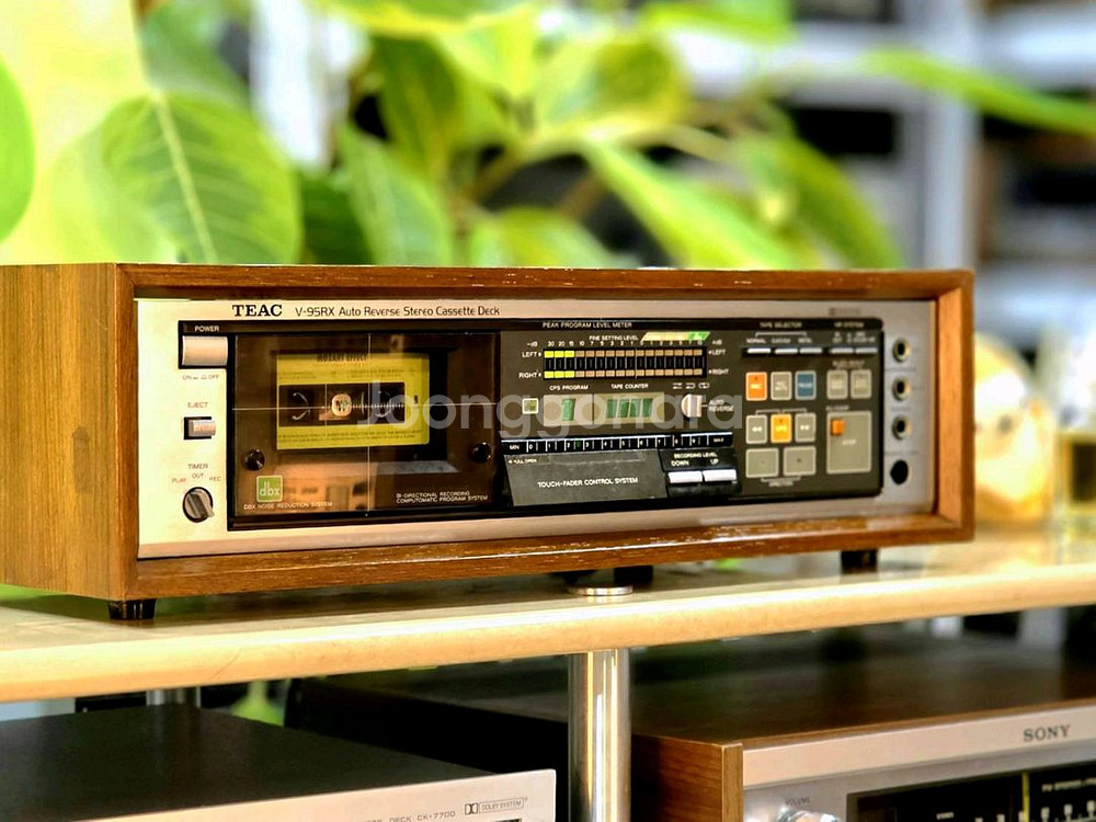TEAC 티악 3헤드 고급 빈티지 카세트데크--4