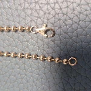 14k 3mm볼팔찌